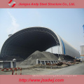 Low Price Steel Space Frame Storage Shed for Coal Power Plant